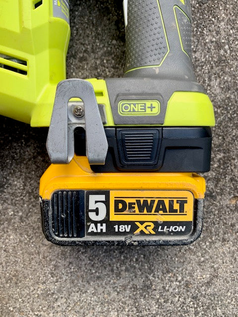 Dewalt XR 18v Battery Adaptor to Ryobi One Tools Your ToolBox