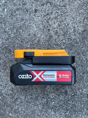 Ozito 18v battery adaptor to AEG tools