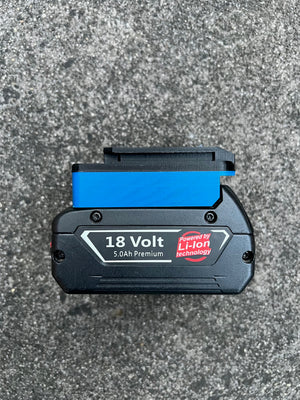 Bosch Blue 18v battery adaptor to Ozito tools